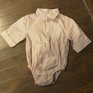 Janie and Jack NWT Button Up bodysuit